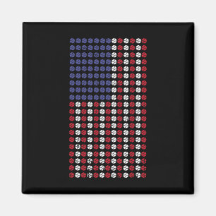 Íman Bandeira Americana Patriot Softll Legal Amante De