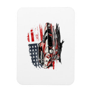 Íman Bandeira Americana Patriota