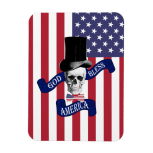 Íman Bandeira Americana Patriótica