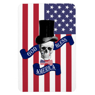 Íman Bandeira Americana Patriótica