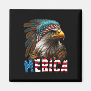 Íman Bandeira Americana Patriótica 4º De Julho Merica 3