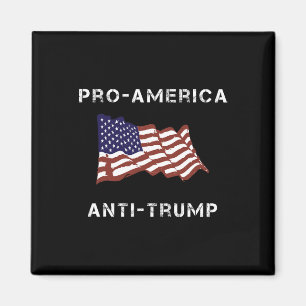 Íman Bandeira americana pró-América anti-Trump mulheres