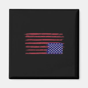 Íman Bandeira Americana Resiste De Cabeça Para Baixo No