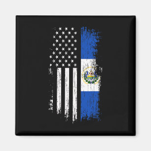 Íman Bandeira Americana Salvadorenha - Camisa El Salvad