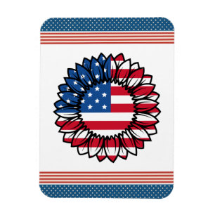 Íman Bandeira Americana Sunflower-32222