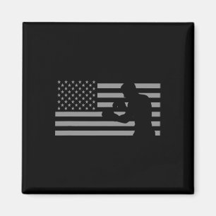 Íman Bandeira Americana T Shirts - Boxing