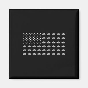 Íman Bandeira Americana Torta de Maçã EUA Patriotismo P