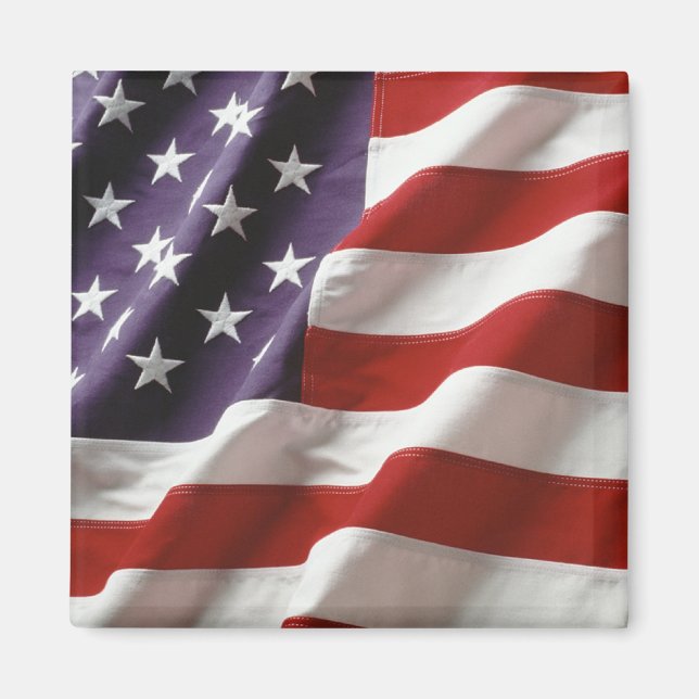 Íman Bandeira Americana - Velha Glória (Frente)
