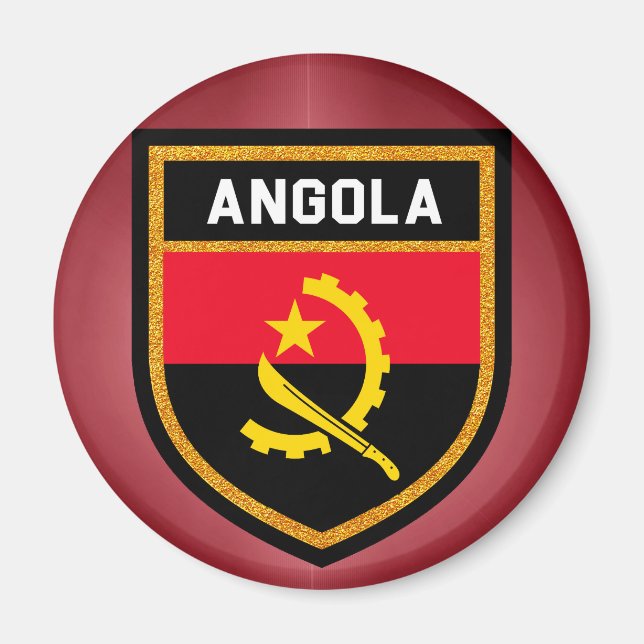 Íman Bandeira Angola (Frente)
