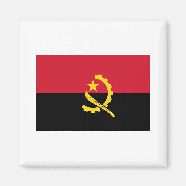Íman Bandeira Angola AO (Frente)