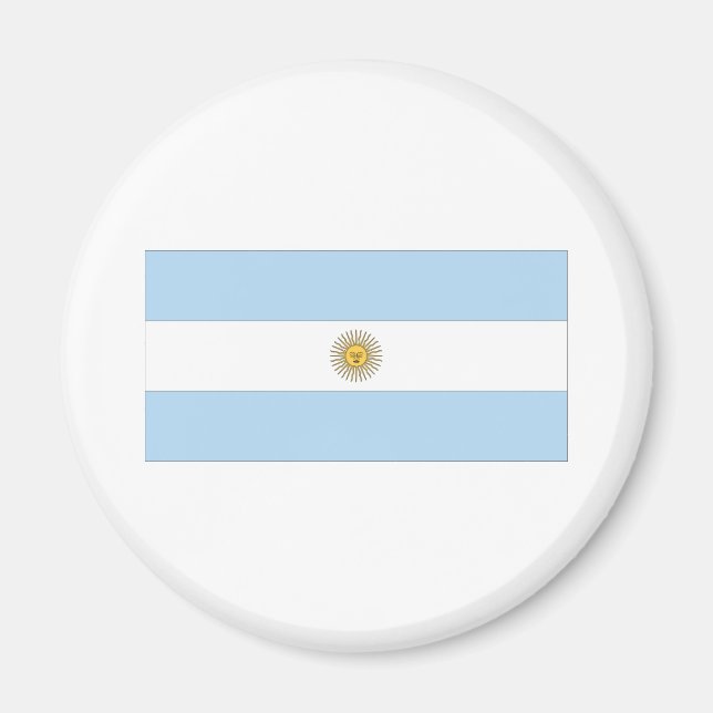 Íman Bandeira argentina (Frente)