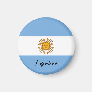 Íman Bandeira argentina e Argentina - fãs de viagem/es