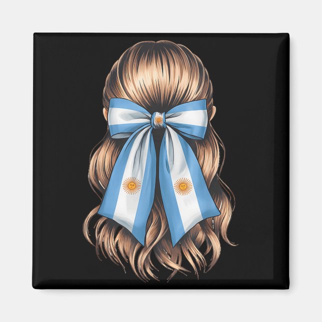 Íman Bandeira Argentina Orgulho da Argentina  (Frente)