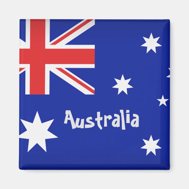 Íman Bandeira australiana (Frente)