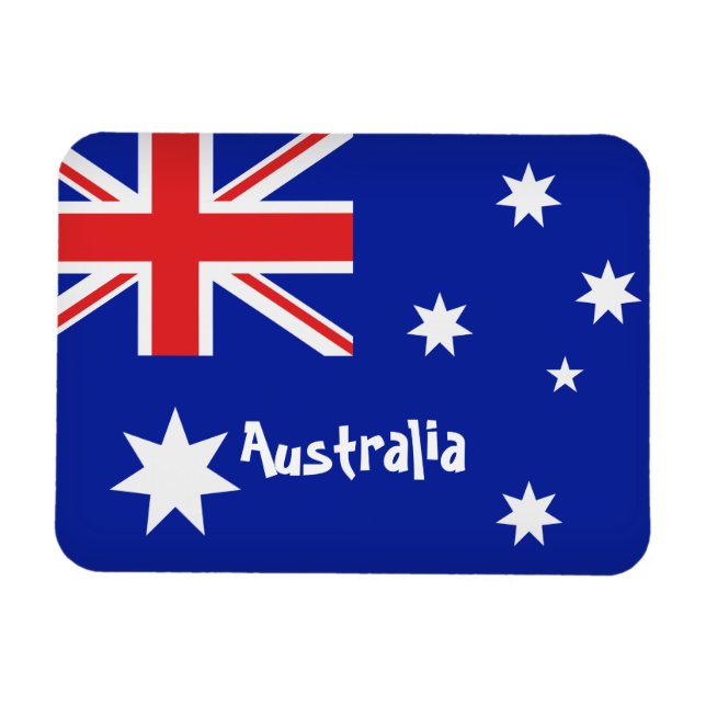 Íman Bandeira australiana (Horizontal)