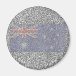 Íman Bandeira australiana Sparkly