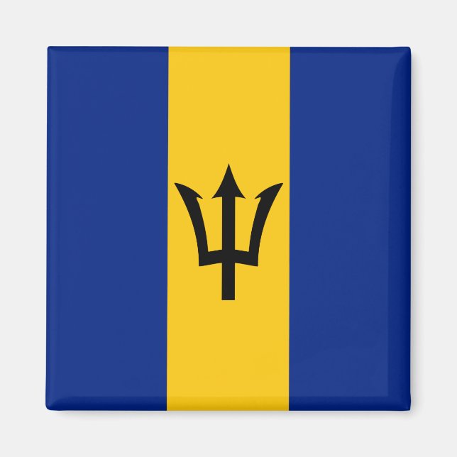 Íman Bandeira Barbados (Frente)