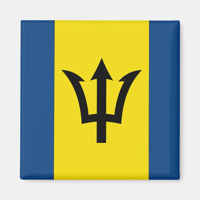 Íman Bandeira Barbados (Frente)