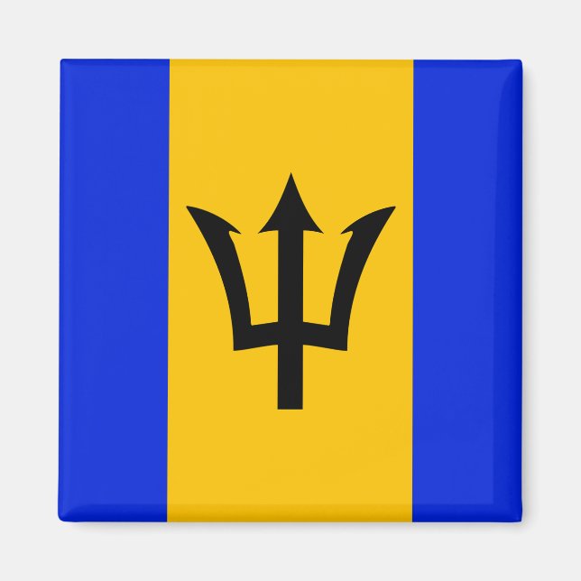 Íman Bandeira Barbados (Frente)