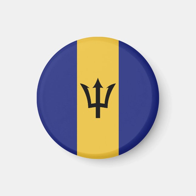 Íman bandeira Barbados (Frente)