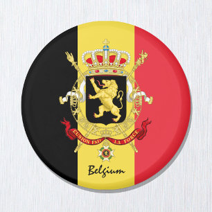 Íman Bandeira belga e viagem belga, férias/esportes