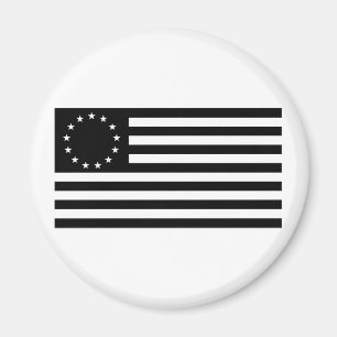 Íman Bandeira Betsy Ross, Arte de Linha Preta