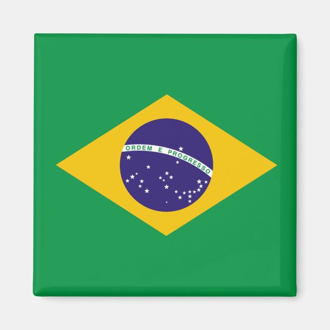 Íman bandeira brasileira (Frente)