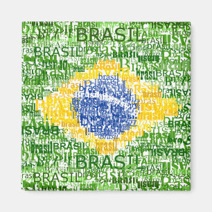 Íman Bandeira Brasileira - Brasil Textual