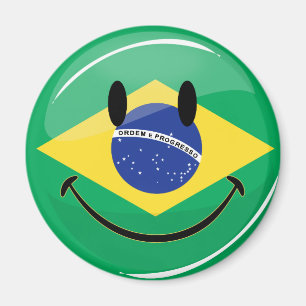 Íman Bandeira brasileira de sorriso