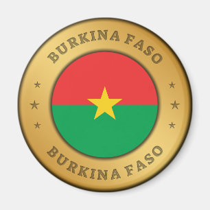 Íman Bandeira Burkina Faso