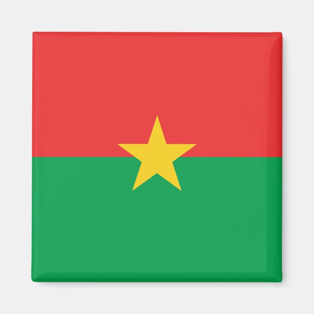 Íman Bandeira Burkina Faso (Frente)