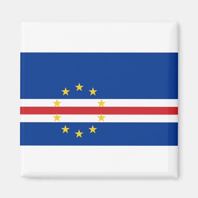 Íman Bandeira Cabo Verde (Frente)