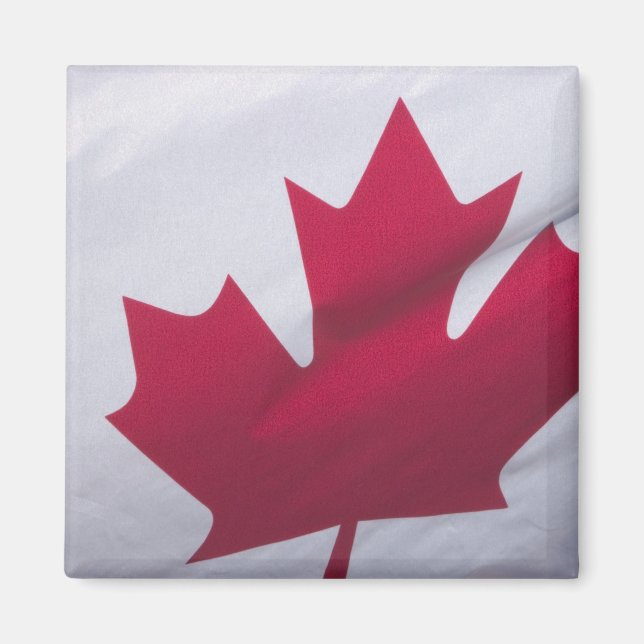Íman Bandeira canadense. (Frente)