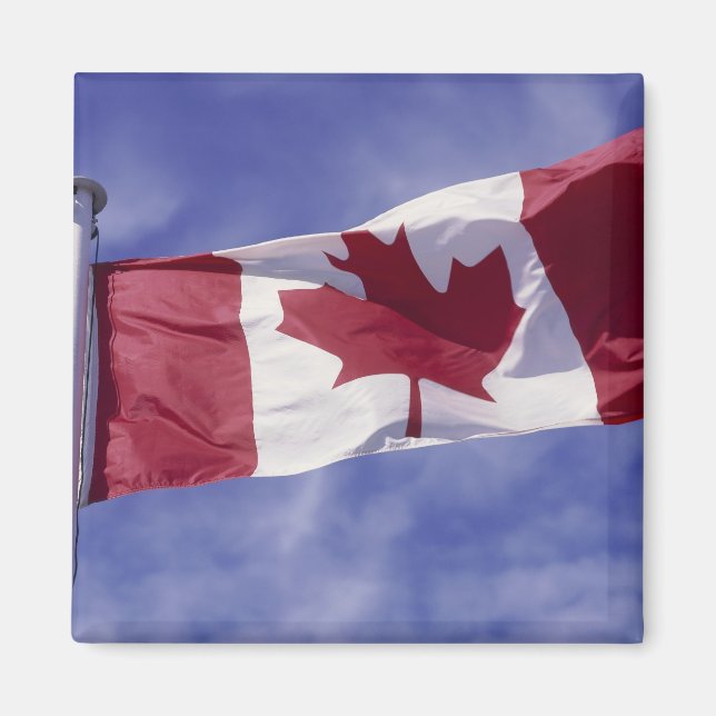 Íman bandeira canadense (Frente)