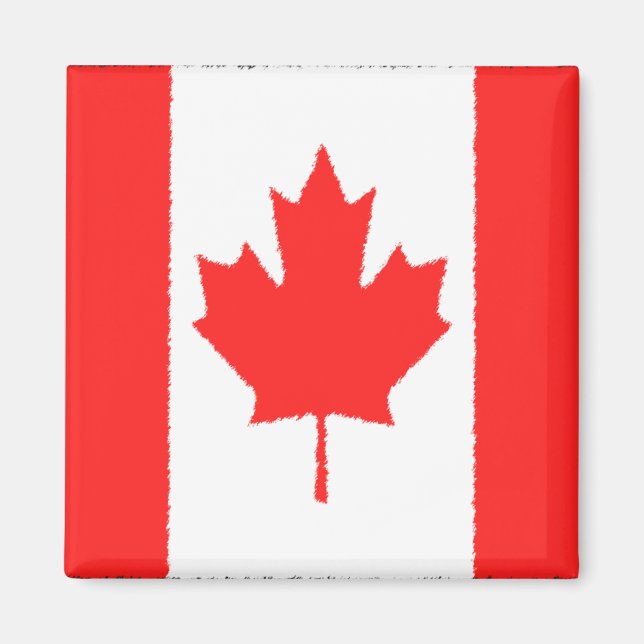 Íman Bandeira canadense (Frente)