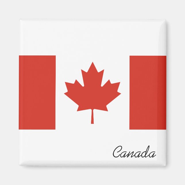 Íman Bandeira canadense (Frente)