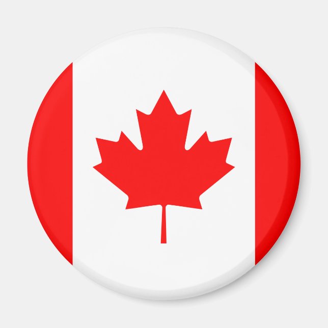 Íman Bandeira canadense (Frente)