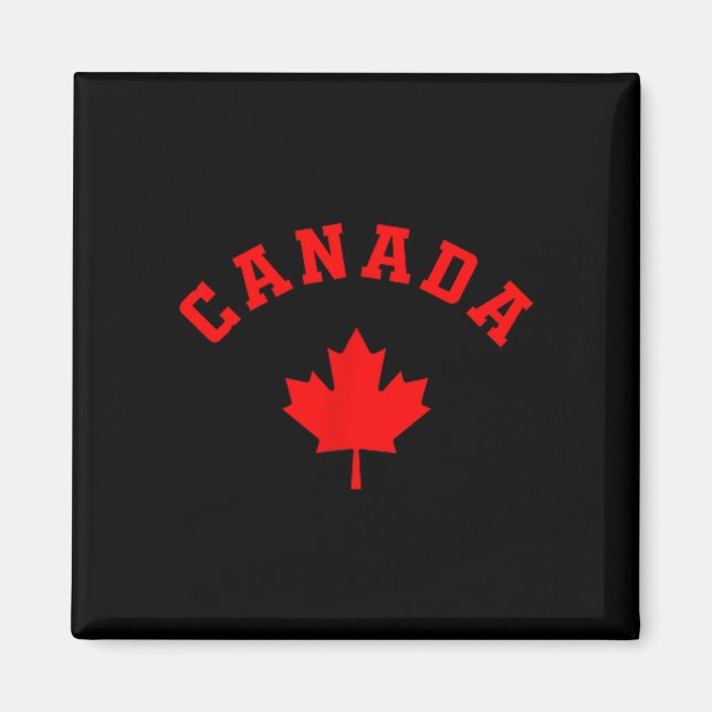 Íman bandeira canadense folha de bordo canadense caminh (Frente)