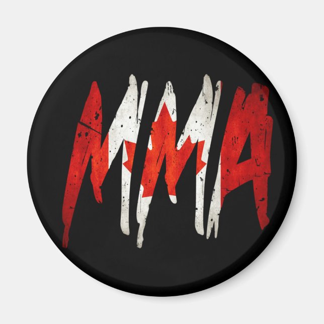 Íman Bandeira canadense MMA (Frente)
