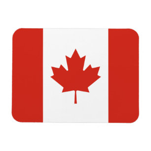 Íman Bandeira Canadense Patriótica