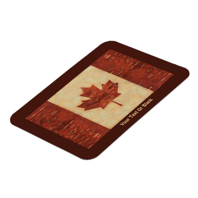 Íman Bandeira Canadiana No Latido De Nascimento Interio (Left Side)