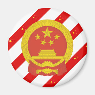 Íman Bandeira chinesa das listras