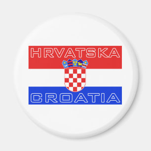 Íman Bandeira Croata Hrvatska