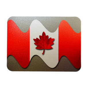 Íman Bandeira-Cromo de Canadá por Shirley Taylor