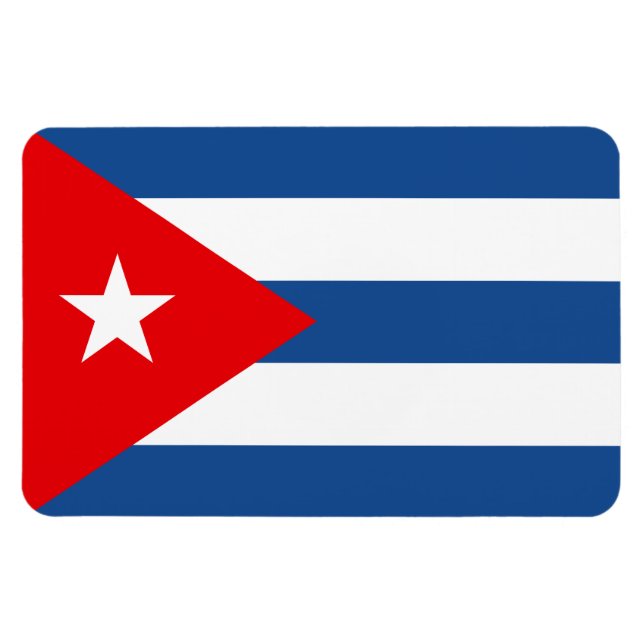 Íman Bandeira Cuba (Horizontal)
