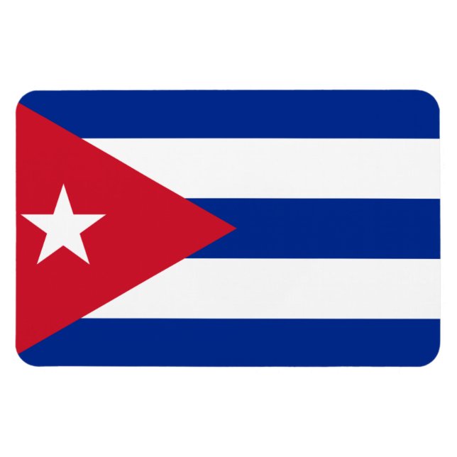 Íman Bandeira Cuba (Horizontal)
