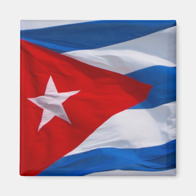 Íman bandeira cuba (Frente)