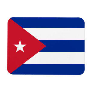 Íman Bandeira Cuba - Magnet Premium