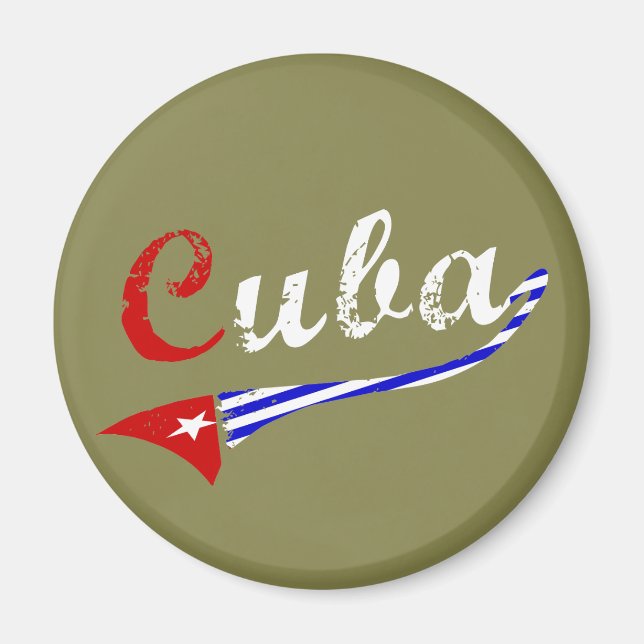 Íman Bandeira Cubana (Frente)