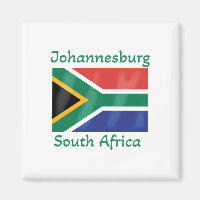 Bandeira da África do Sul de Joanesburgo